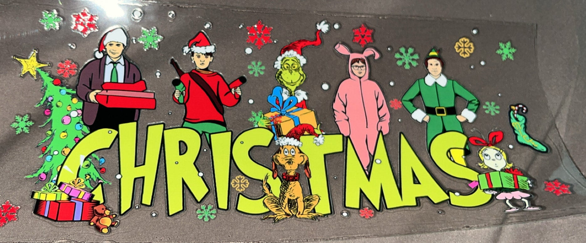 "Christmas" with Grinch and 4 others