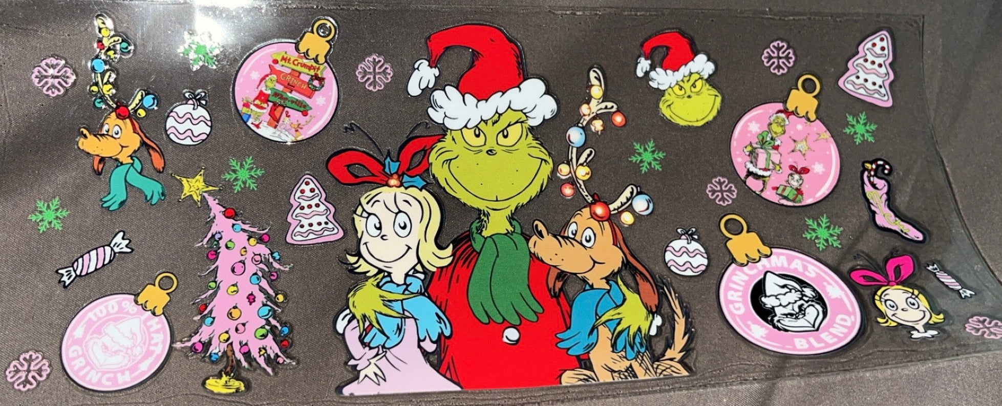 Grinch with Cindy lou who