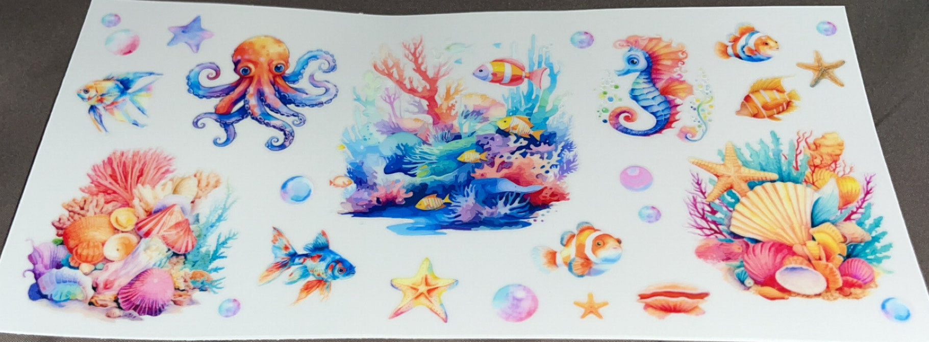 Colorful Ocean Themed