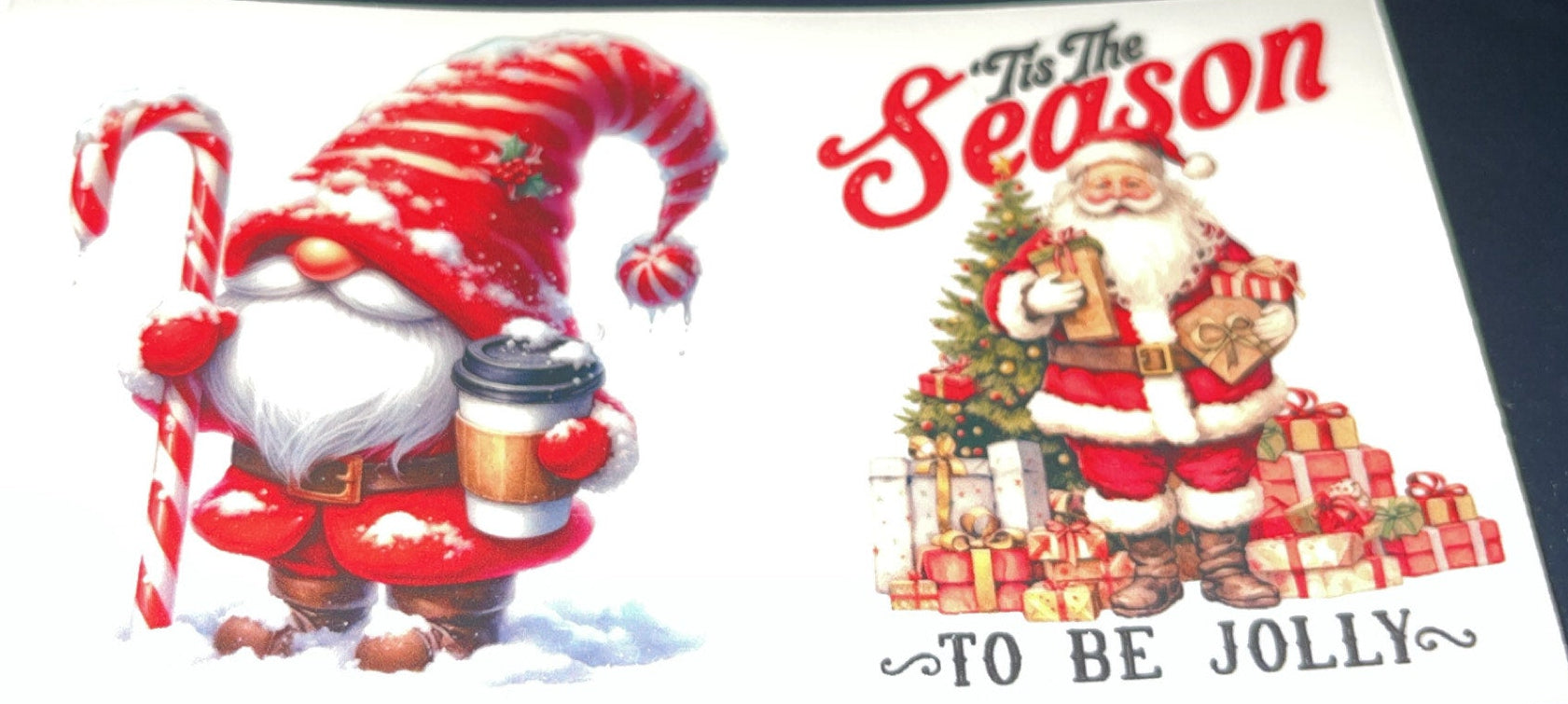 This the Season to be Jolly with Santa and Gnome