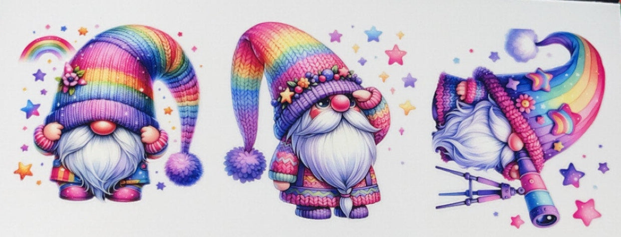 Rainbow color gnomes (Telescope)